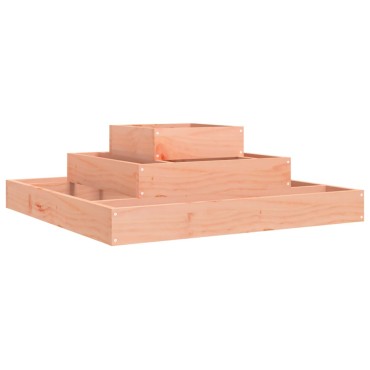 vidaXL Ζαρντινιέρα 80 x 80 x 27 εκ. από Μασίφ Ξύλο Ψευδοτσούγκας