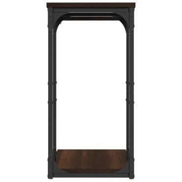 vidaXL Βοηθητικό Τραπέζι Καφέ Δρυς 40x30x60cm Επεξεργασμένο Ξύλο 1 τεμ.