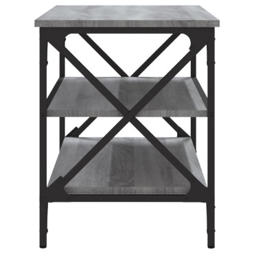 vidaXL Έπιπλο Τηλεόρασης Γκρι Sonoma 80x40x50cm από Επεξεργ. Ξύλο 1 τεμ.