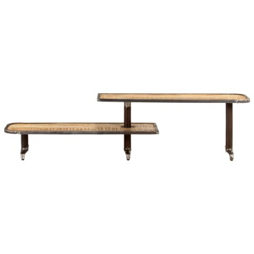 vidaXL Έπιπλο Τηλεόρασης 160x30x40cm από Μασίφ Ξύλο Μάνγκο