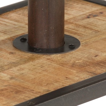 vidaXL Έπιπλο Τηλεόρασης 160x30x40cm από Μασίφ Ξύλο Μάνγκο