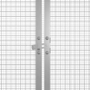 vidaXL Κοτέτσι - Κλουβί Ανθρακί 200x91x100 εκ. από Γαλβανισμένο Χάλυβα