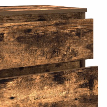 vidaXL Συρταριέρα Καπνιστή Δρυς 60x36x103cm από Επεξεργασμένο Ξύλο 1 τεμ.