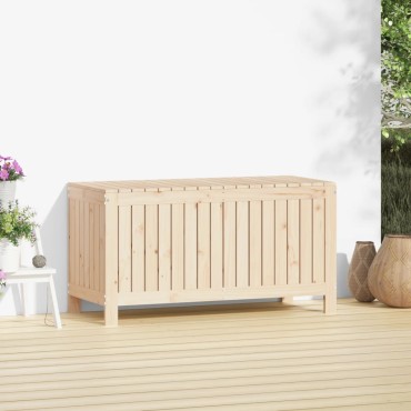 vidaXL Μπαούλο Αποθήκευσης Κήπου 115x49x60cm από Μασίφ Ξύλο Πεύκου 1 τεμ.