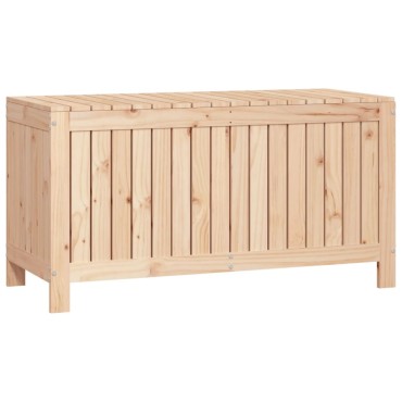 vidaXL Μπαούλο Αποθήκευσης Κήπου 115x49x60cm από Μασίφ Ξύλο Πεύκου 1 τεμ.