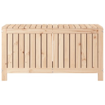 vidaXL Μπαούλο Αποθήκευσης Κήπου 115x49x60cm από Μασίφ Ξύλο Πεύκου 1 τεμ.