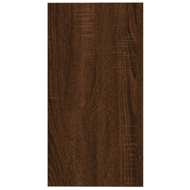 vidaXL Βοηθητικό Τραπέζι Καφέ Δρυς 50x26x50cm Επεξεργασμένο Ξύλο 1 τεμ.