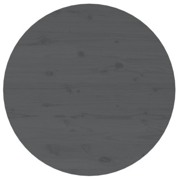 vidaXL Τραπεζάκι Σαλονιού Γκρι 55x45cm από Μασίφ Ξύλο Πεύκου 1 τεμ.