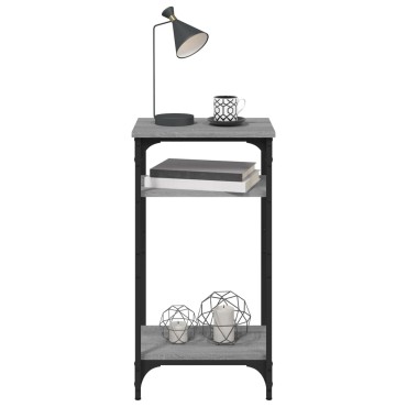 vidaXL Βοηθητικό Τραπέζι Γκρι Sonoma 40x30x75cm Επεξεργασμένο Ξύλο 1 τεμ.
