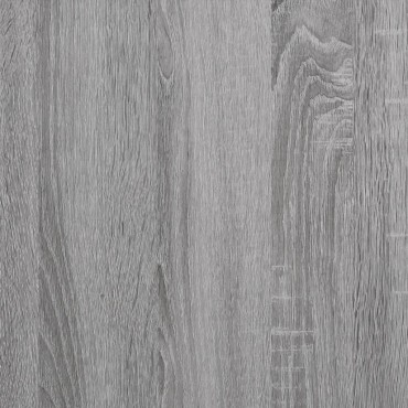 vidaXL Βοηθητικό Τραπέζι Γκρι Sonoma 40x30x75cm Επεξεργασμένο Ξύλο 1 τεμ.