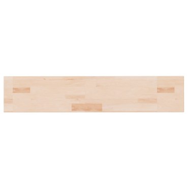 vidaXL Ράφι 100x20x2,5cm από Ακατέργαστο Μασίφ Ξύλο Δρυός 1 τεμ.
