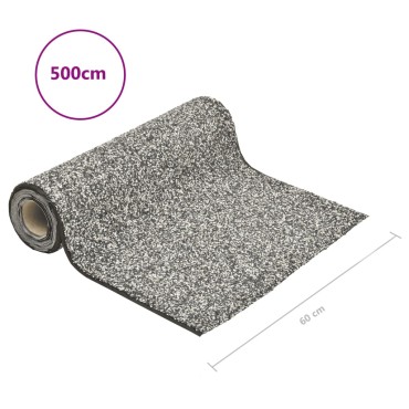 vidaXL Μεμβράνη Λίμνης με Όψη Πέτρας Γκρι 500 x 60 εκ.