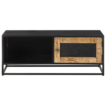 vidaXL Τραπεζάκι Σαλονιού 90x50x35cm από Ακατέργαστο Ξύλο Μάνγκο 1 τεμ.