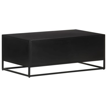 vidaXL Τραπεζάκι Σαλονιού 90x50x35cm από Ακατέργαστο Ξύλο Μάνγκο 1 τεμ.