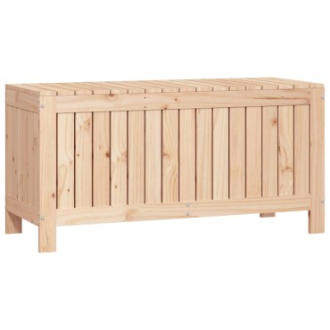 vidaXL Μπαούλο Αποθήκευσης Κήπου 76x42,5x54cm Μασίφ Ξύλο Πεύκου 1 τεμ.