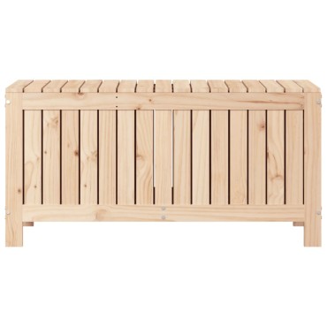 vidaXL Μπαούλο Αποθήκευσης Κήπου 76x42,5x54cm Μασίφ Ξύλο Πεύκου 1 τεμ.