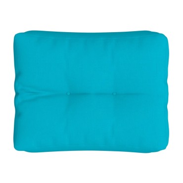 vidaXL Μαξιλάρι Παλέτας Τιρκουάζ 50x40x12cm Υφασμάτινο