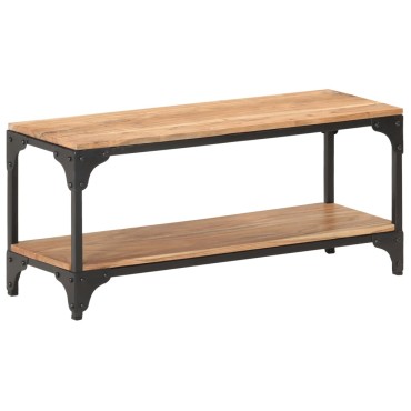 vidaXL Τραπεζάκι Σαλονιού 90x30x40cm από Μασίφ Ξύλο Ακακίας 1 τεμ.