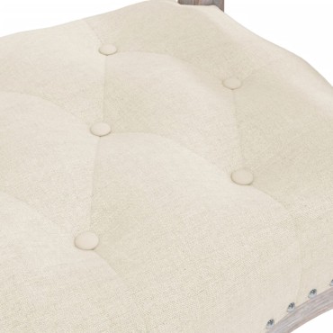 vidaXL Πάγκος 110x45x60cm Λινός 1 τεμ.