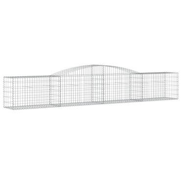 vidaXL Συρματοκιβώτια Τοξωτά 20 τεμ. 400x50x60/80 εκ. Γαλβαν. Ατσάλι