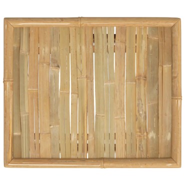 vidaXL Τραπεζάκι Κήπου 65x55x30cm από Μπαμπού