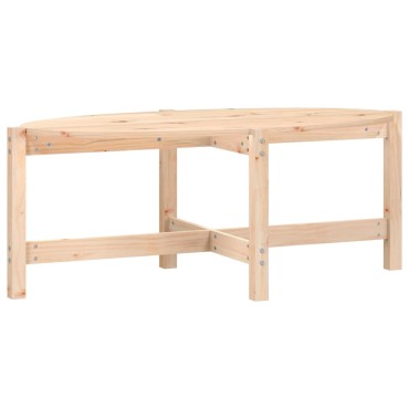 vidaXL Τραπεζάκι Σαλονιού 118x63x45cm από Μασίφ Ξύλο Πεύκου 1 τεμ.