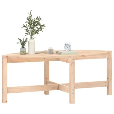 vidaXL Τραπεζάκι Σαλονιού 118x63x45cm από Μασίφ Ξύλο Πεύκου 1 τεμ.