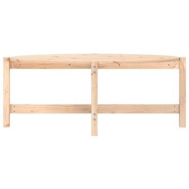 vidaXL Τραπεζάκι Σαλονιού 118x63x45cm από Μασίφ Ξύλο Πεύκου 1 τεμ.