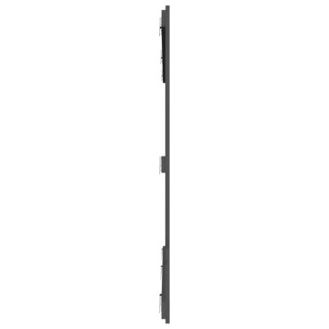 vidaXL Κεφαλάρι Τοίχου Γκρι 185x3x110cm από Μασίφ Ξύλο Πεύκου 1 τεμ.