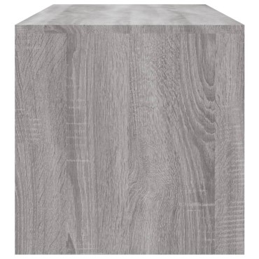 vidaXL Τραπεζάκι Σαλονιού Γκρι Sonoma 100x40x40cm Επεξεργασμένο Ξύλο 1 τεμ.