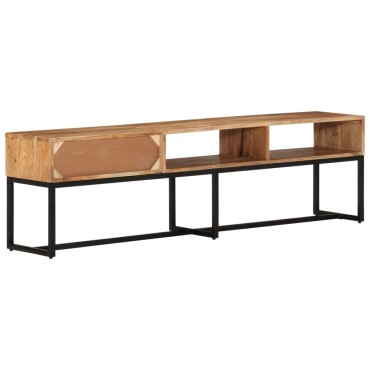 vidaXL Έπιπλο Τηλεόρασης 160x30x45cm από Μασίφ Ξύλο Ακακίας