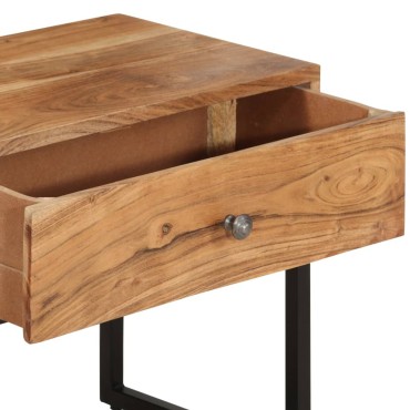 vidaXL Έπιπλο Τηλεόρασης 160x30x45cm από Μασίφ Ξύλο Ακακίας