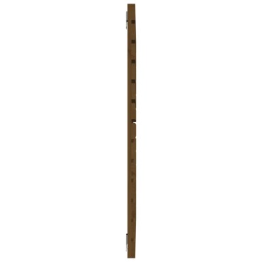 vidaXL Κεφαλάρι Τοίχου Μελί 81x3x91,5cm από Μασίφ Ξύλο Πεύκου 1 τεμ.