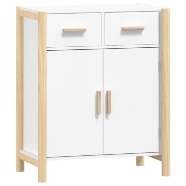 vidaXL Ντουλάπι Λευκό 62x38x75cm από Επεξεργασμένο Ξύλο 1 τεμ.