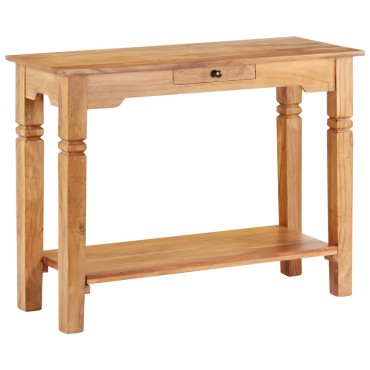 vidaXL Τραπέζι Κονσόλα 100x40x76cm από Μασίφ Ξύλο Ακακίας 1 τεμ.