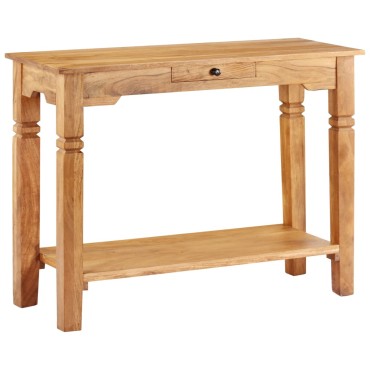 vidaXL Τραπέζι Κονσόλα 100x40x76cm από Μασίφ Ξύλο Ακακίας 1 τεμ.