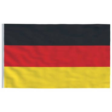 vidaXL Γερμανική Σημαία και Κοντάρι 6,23 μ. από Αλουμίνιο