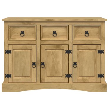 vidaXL Μπουφές Corona 115x43x79,5cm Μασίφ Ξύλο Μεξικάνικου Πεύκου 1 τεμ.