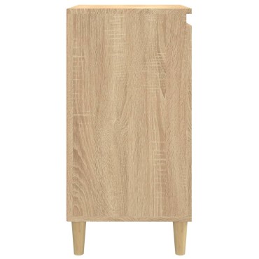 vidaXL Κομοδίνα 2 τεμ. Sonoma Δρυς 40x35x70cm από Επεξεργασμένο Ξύλο
