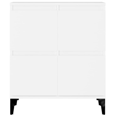 vidaXL Συρταριέρα Λευκή 60x35x70cm από Επεξεργασμένο Ξύλο 1 τεμ.