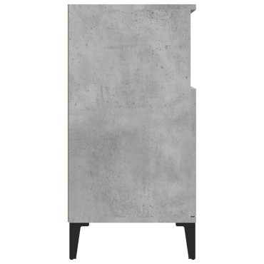 vidaXL Ντουλάπι Γκρι Σκυροδέματος 60x35x70cm Επεξεργασμένο Ξύλο 1 τεμ.