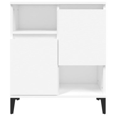vidaXL Συρταριέρα Λευκή 60x35x70cm από Επεξεργασμένο Ξύλο 1 τεμ.