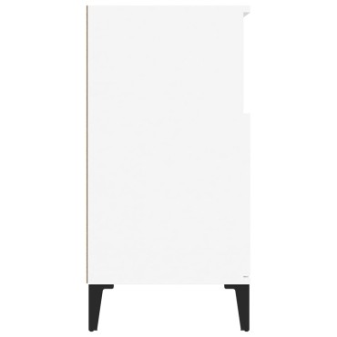 vidaXL Συρταριέρα Λευκή 60x35x70cm από Επεξεργασμένο Ξύλο 1 τεμ.