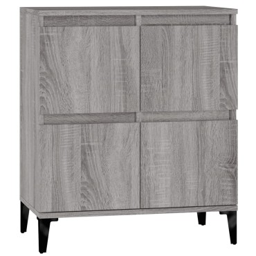 vidaXL Ντουλάπι Γκρι Sonoma 60x35x70cm από Επεξεργασμένο Ξύλο 1 τεμ.