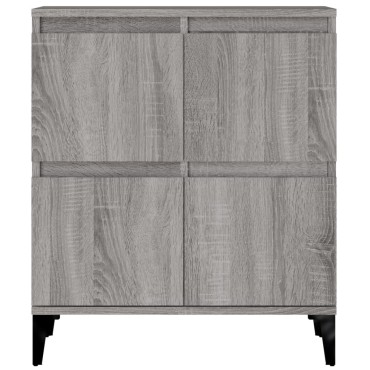 vidaXL Ντουλάπι Γκρι Sonoma 60x35x70cm από Επεξεργασμένο Ξύλο 1 τεμ.