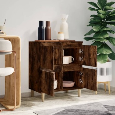 vidaXL Ντουλάπι Καπνιστή Δρυς 60x35x70cm από Επεξεργασμένο Ξύλο 1 τεμ.