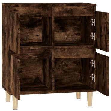 vidaXL Ντουλάπι Καπνιστή Δρυς 60x35x70cm από Επεξεργασμένο Ξύλο 1 τεμ.