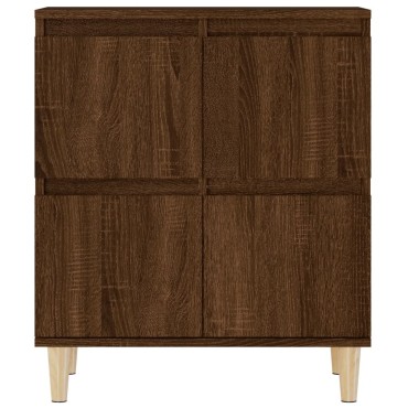 vidaXL Μπουφές Καφέ Δρυς 60x35x70cm από Επεξεργασμένο Ξύλο 1 τεμ.