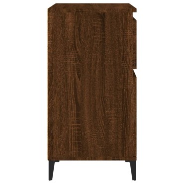 vidaXL Μπουφές Καφέ Δρυς 60x35x70cm από Επεξεργασμένο Ξύλο 1 τεμ.