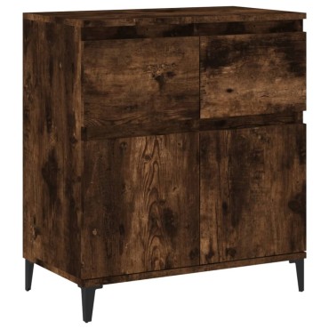 vidaXL Ντουλάπι Καπνιστή Δρυς 60x35x70cm από Επεξεργασμένο Ξύλο 1 τεμ.